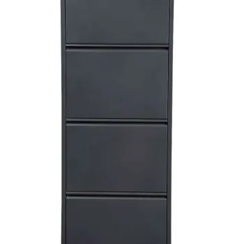 Pantofar, Hanah Home, Garda 4, 50x137x15 cm, 100% SHEET METAL, Antracit imagine