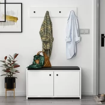 Pantofar, Inarch, Zen, 80x45x35 cm, Alb imagine