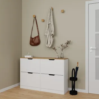 Pantofar, Miwood, Duru, Alb mat imagine