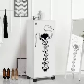 Pantofar, Vella, Filinta Ba?c?k, 50x127x38 cm, PAL, Alb negru imagine