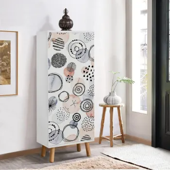 Pantofar, Vella, Vegas, 50x135x38 cm, PAL, Alb imagine