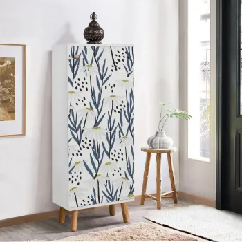 Pantofar, Vella, Vegas, 50x135x38 cm, PAL, Alb imagine