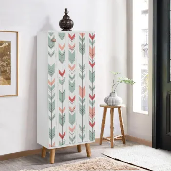 Pantofar, Vella, Vegas, 50x135x38 cm, PAL, Alb imagine