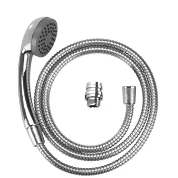 Para de dus cu furtun pentru chiuveta, Wenko, 170 x 3.5 x 6.5 cm, plastic/inox imagine