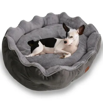 Pat pentru animale de companie, Paws & Whiskers, Elsa Dog L, Material exterior: 100% poliester, Antracit imagine