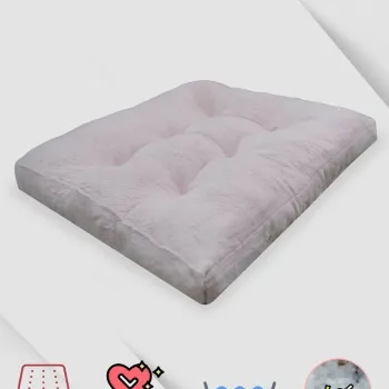 Pat pentru animale de companie, Paws & Whiskers, Max Dog 80 x 100, Material exterior: 100% poliester, Roz imagine