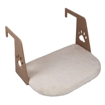 Pat pentru pisici, Paws & Whiskers, Riana, 100% WELSOFT FABRIC, Bej imagine