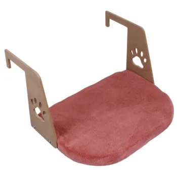 Pat pentru pisici, Paws & Whiskers, Riana, 100% WELSOFT FABRIC, Coral imagine