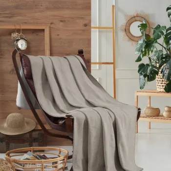 Patura, Brighton Cotton - Grey, Aksu, 60% bumbac/30% acril/10% poliester imagine