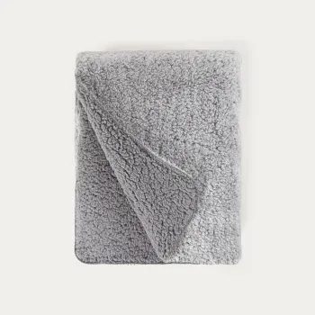 Patura Calentar, Homla, 150x200 cm, poliester, gri imagine