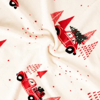 Patura Christimas Joy, Homla, 150x200 cm, poliester, multicolor imagine