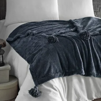 Patura Double, Puffy 160 - Anthracite, DC Home, Poliester imagine