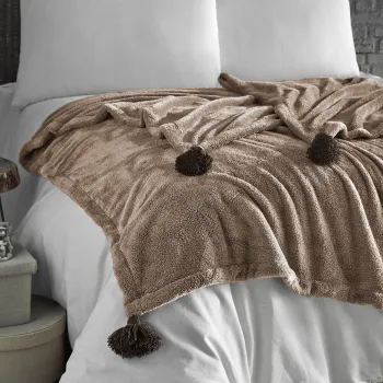 Patura Double, Puffy 200 - Camel, DC Home, Poliester imagine