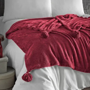 Patura Double, Puffy 200 - Claret Red, DC Home, Poliester imagine