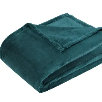 Patura Double, Wellsoft - Petrol, Aksu, Poliester imagine