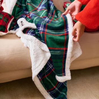 Patura Manta, Homla, 150x200 cm, poliester, verde imagine