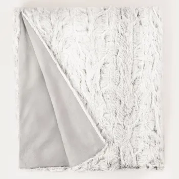 Patura Mart, Homla, 150x200 cm, poliester, gri deschis imagine