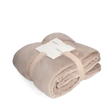 Patura Mukava, Homla, 200x220 cm, poliester, bej imagine