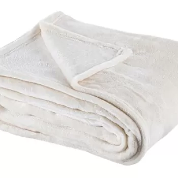 Patura Penelopa, Bizzotto, 130x160 cm, 100% poliester, ivoriu imagine