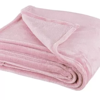 Patura Penelopa, Bizzotto, 130x160 cm, 100% poliester, roz imagine