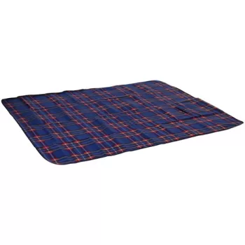 Patura pentru picnic Checker, 150x200 cm, poliester, mov imagine