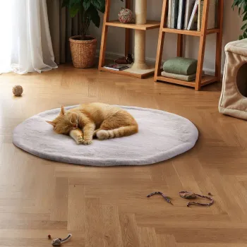 Patura pentru pisici, Paws & Whiskers, Cat, Alb imagine