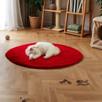 Patura pentru pisici, Paws & Whiskers, Cat, Rosu imagine