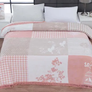 Patura Single, Cotton Rene, Aksu, 60% bumbac/30% acril/10% poliester imagine