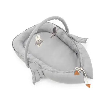 Patut pentru copii Baby Nest, Wallxpert, Babynest, Fibre, Gri imagine