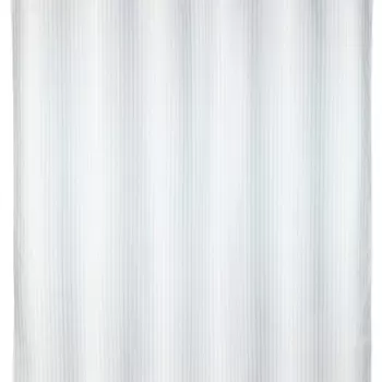 Perdea de dus, Wenko, Palais, 180 x 200 cm, poliester, alb imagine