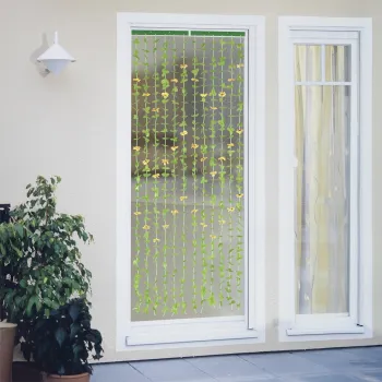 Perdea decorativa pentru usa Sunflowers, Maximex, 90x1x190 cm, poliester/polipropilena, multicolor imagine