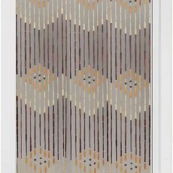 Perdea din bambus cu margele de lemn, Maximex, Bambou Curtain, 90x200 cm, lemn, multicolor imagine