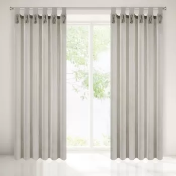 Perdea Eurofirany, Jasmine, 140x250 cm, poliester, gri imagine