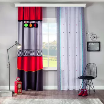 Perdea, Nitro Curtain (140x260 Cm), Cilek, Poliester imagine