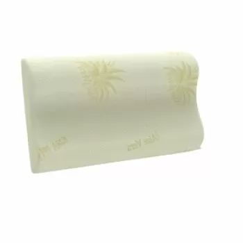 Perna Anatomica Memory Latex Aloe Vera 40x60x11 cm imagine
