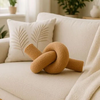 Perna, Ask Dugum, 44x22x18 cm, Poliester, Maro imagine