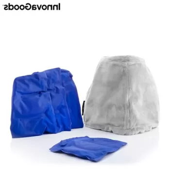 Perna de gel pentru migrene si relaxare, InnovaGoods, Hawfron, poliester, gri imagine