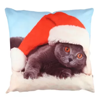 Perna decorativa, A10939, 43x43 cm, 50% Bumbac / 50% Poliester, Multicolor imagine