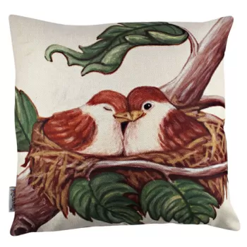 Perna decorativa, A10990, 43x43 cm, 50% Bumbac / 50% Poliester, Multicolor imagine