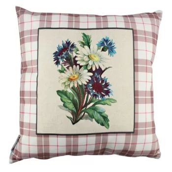Perna decorativa, A10999, 43x43 cm, 50% Bumbac / 50% Poliester, Multicolor imagine