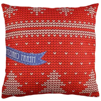 Perna decorativa, A11832, 43x43 cm, 50% Bumbac / 50% Poliester, Multicolor imagine