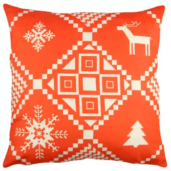 Perna decorativa, A11834, 43x43 cm, 50% Bumbac / 50% Poliester, Multicolor imagine