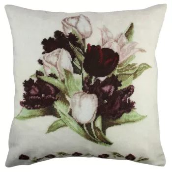 Perna decorativa, A11838, 43x43 cm, 50% Bumbac / 50% Poliester, Multicolor imagine