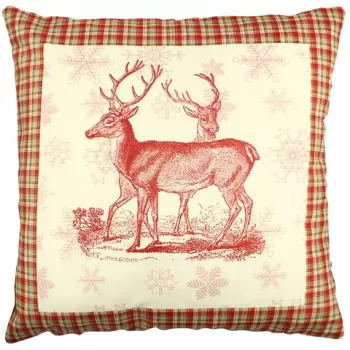 Perna decorativa, A11842, 43x43 cm, 50% Bumbac / 50% Poliester, Multicolor imagine