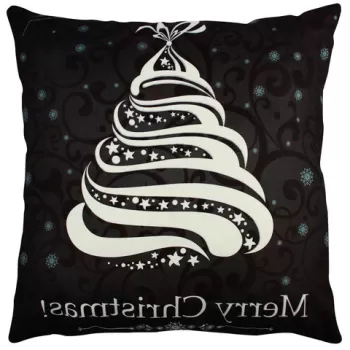 Perna decorativa, A11865, 43x43 cm, 50% Bumbac / 50% Poliester, Multicolor imagine