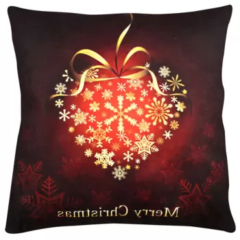 Perna decorativa, A11868, 43x43 cm, 50% Bumbac / 50% Poliester, Multicolor imagine