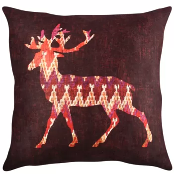 Perna decorativa, A11882, 43x43 cm, 50% Bumbac / 50% Poliester, Multicolor imagine