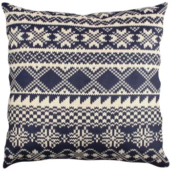 Perna decorativa, A11885, 43x43 cm, 50% Bumbac / 50% Poliester, Multicolor imagine