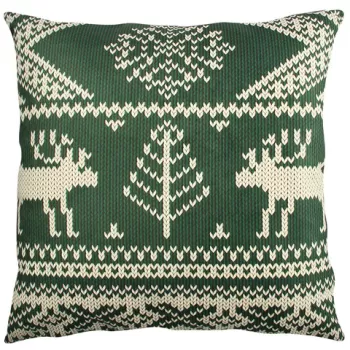 Perna decorativa, A11888, 43x43 cm, 50% Bumbac / 50% Poliester, Multicolor imagine