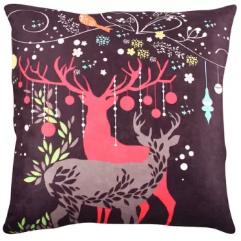 Perna decorativa, A11889, 43x43 cm, 50% Bumbac / 50% Poliester, Multicolor imagine